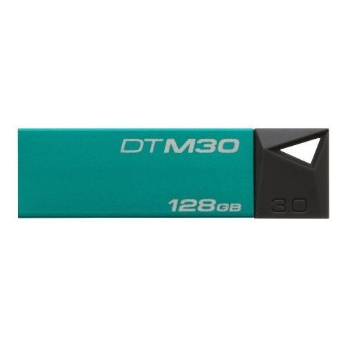 Купити Накопичувач Kingston DataTraveler M30 Mini USB 3.0 128GB Emerald (DTM30/128GB) - ціна в Києві, Львові, Вінниці, Хмельницькому, Франківську, Україні | інтернет-магазин TELEMART.UA фото