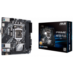 Материнська плата Asus PRIME H410I-PLUS/CSM (s1200, Intel H410)