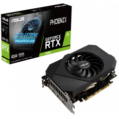 Відеокарта Asus GeForce RTX 3060 Phoenix 12288MB (PH-RTX3060-12G)