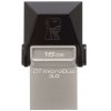 Фото Накопитель Kingston DataTraveler MicroDuo USB 3.0/MicroUSB 16GB Grey (DTDUO3/16GB)