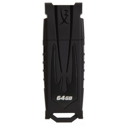 Купить Накопитель Kingston DataTraveler HyperX Fury USB 3.0 64GB Black (HXF30/64GB) - цена в Харькове, Киеве, Днепре, Одессе
в интернет-магазине Telemart фото