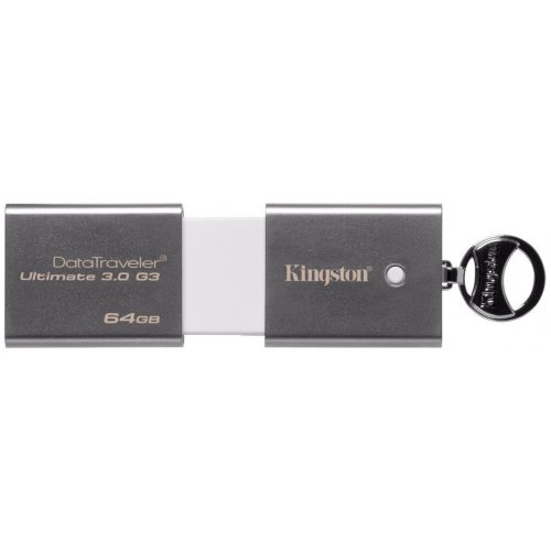 Купити Накопичувач Kingston DataTraveler U30 G3 USB 3.0 64GB Silver (DTU30G3/64GB) - ціна в Києві, Львові, Вінниці, Хмельницькому, Франківську, Україні | інтернет-магазин TELEMART.UA фото