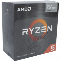 Процесор AMD Ryzen 5 5600G 3.9(4.4)GHz 16MB sAM4 Box (100-100000252BOX) (Автограф от S1mple)