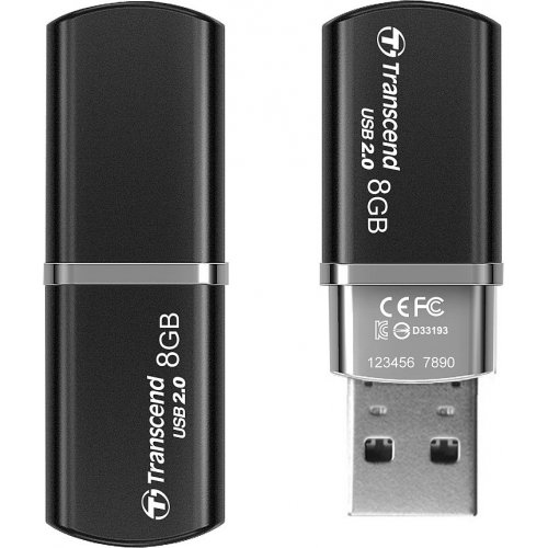 Накопитель Transcend JetFlash 320 8GB Black (TS8GJF320K) купить в Украине | Telemart фото