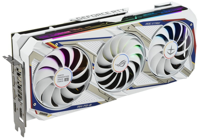 Видеокарта Asus ROG GeForce RTX 3080 STRIX GUNDAM EDITION 10240MB (ROG ...