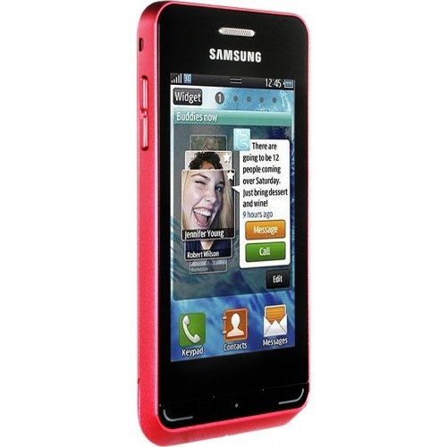 Купить Мобильный телефон Samsung S7230 Wave 723 Garnet Red - цена в Харькове, Киеве, Днепре, Одессе
в интернет-магазине Telemart фото