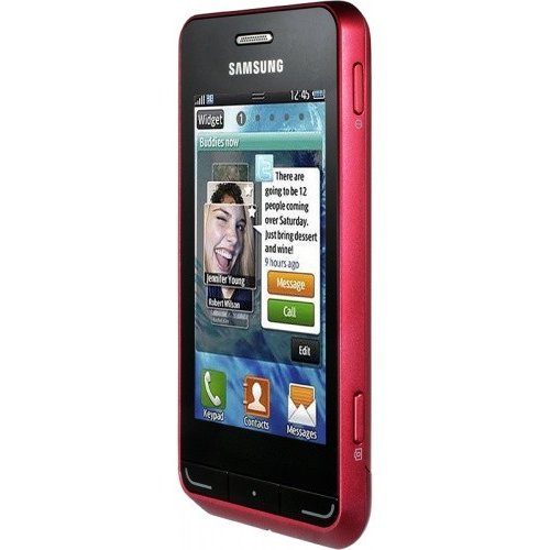 Купить Мобильный телефон Samsung S7230 Wave 723 Garnet Red - цена в Харькове, Киеве, Днепре, Одессе
в интернет-магазине Telemart фото