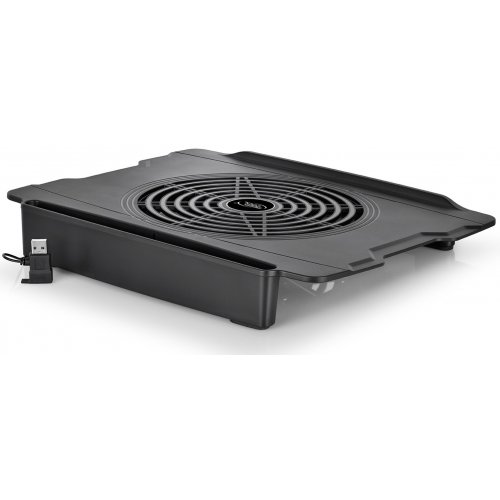 Купити Підставка для ноутбука Deepcool N30 Black - ціна в Києві, Львові, Вінниці, Хмельницькому, Франківську, Україні | інтернет-магазин TELEMART.UA фото