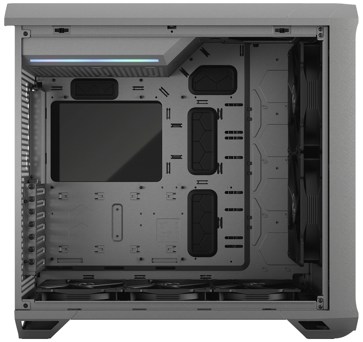 Купить Корпус Fractal Design Torrent Light Tempered Glass без БП  (FD-C-TOR1A-02) Gray с проверкой совместимости: обзор, характеристики, цена  в Киеве, Днепре, Одессе, Харькове, Украине | интернет-магазин TELEMART.UA