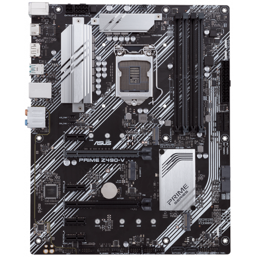 Продать Материнская плата Asus PRIME Z490-V-SI (s1200, Intel Z490) по Trade-In интернет-магазине Телемарт - Киев, Днепр, Украина фото