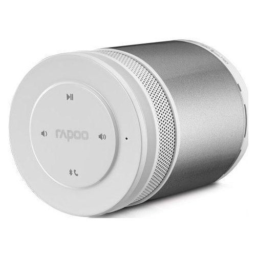 Купить Акустическая система Rapoo Bluetooth Mini Speaker A3160 Silver - цена в Харькове, Киеве, Днепре, Одессе
в интернет-магазине Telemart фото