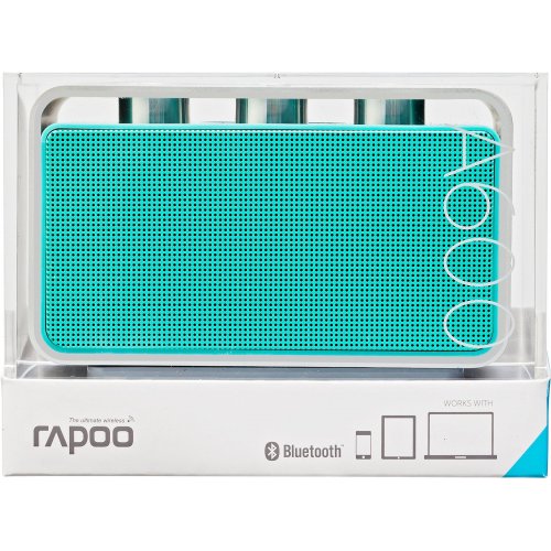 Купить Акустическая система Rapoo Bluetooth Portable NFC Speaker A600 Green - цена в Харькове, Киеве, Днепре, Одессе
в интернет-магазине Telemart фото