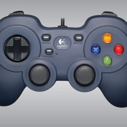 Купити Геймпад Logitech Gamepad F310 (940-000135) Black/Blue - ціна в Києві, Львові, Вінниці, Хмельницькому, Франківську, Україні | інтернет-магазин TELEMART.UA фото