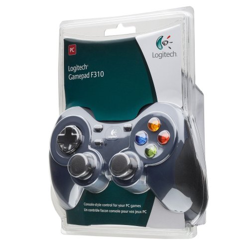 Купити Геймпад Logitech Gamepad F310 (940-000135) Black/Blue - ціна в Києві, Львові, Вінниці, Хмельницькому, Франківську, Україні | інтернет-магазин TELEMART.UA фото