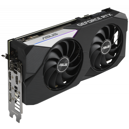 Photo Video Graphic Card Asus GeForce RTX 3070 Dual OC 8192MB (DUAL-RTX3070-O8G FR) Factory Recertified