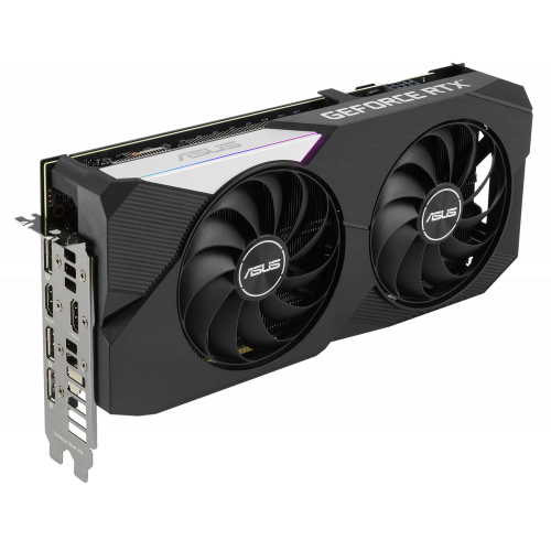 Photo Video Graphic Card Asus GeForce RTX 3060 Ti Dual OC 8192MB (DUAL-RTX3060TI-O8G FR) Factory Recertified