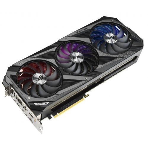 Photo Video Graphic Card Asus ROG GeForce RTX 3090 STRIX OC 24576MB (ROG-STRIX-RTX3090-O24G-GAMING FR) Factory Recertified