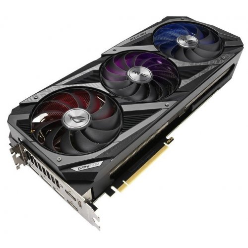 Photo Video Graphic Card Asus ROG GeForce RTX 3090 STRIX OC 24576MB (ROG-STRIX-RTX3090-O24G-GAMING FR) Factory Recertified