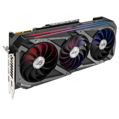 Photo Video Graphic Card Asus ROG GeForce RTX 3090 STRIX OC 24576MB (ROG-STRIX-RTX3090-O24G-GAMING FR) Factory Recertified