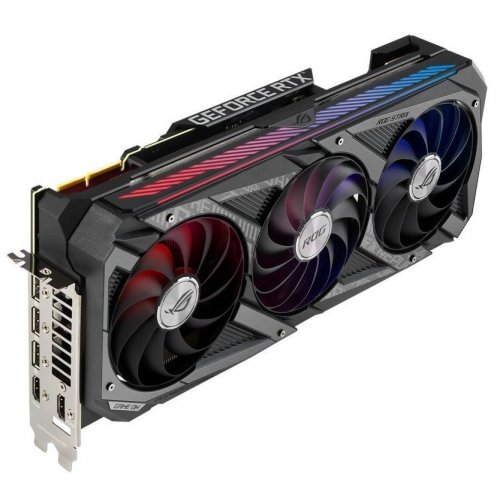 Photo Video Graphic Card Asus ROG GeForce RTX 3090 STRIX OC 24576MB (ROG-STRIX-RTX3090-O24G-GAMING FR) Factory Recertified
