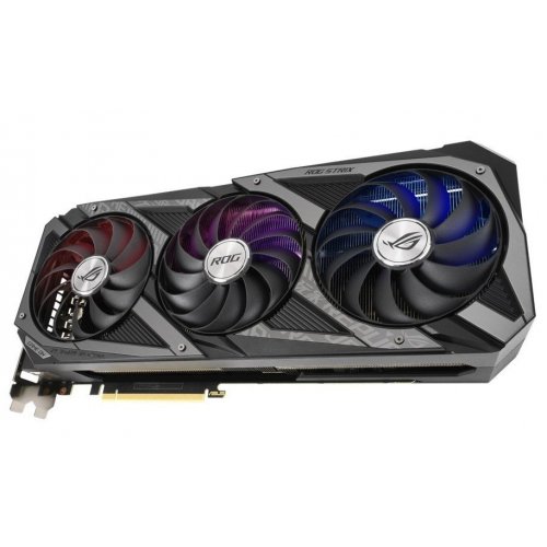 Photo Video Graphic Card Asus ROG GeForce RTX 3090 STRIX OC 24576MB (ROG-STRIX-RTX3090-O24G-GAMING FR) Factory Recertified
