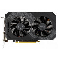 Видеокарта Asus TUF GeForce GTX 1650 Gaming OC 4096MB (TUF-GTX1650-O4GD6-P-GAMING FR) Factory Recertified