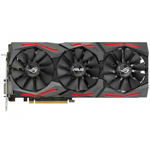 Продать Видеокарта Asus ROG GeForce GTX 1060 STRIX 6144MB (ROG-STRIX-GTX1060-6G-GAMING FR) Factory Recertified по Trade-In интернет-магазине Телемарт - Киев, Днепр, Украина фото