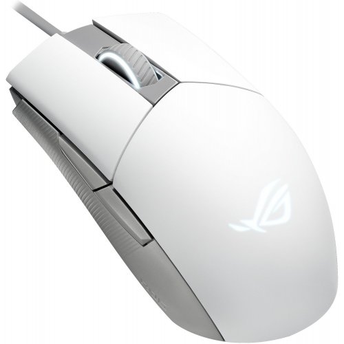 Купити Миша Asus ROG Strix Impact II (90MP02C0-BMUA00) Moonlight White - ціна в Києві, Львові, Вінниці, Хмельницькому, Франківську, Україні | інтернет-магазин TELEMART.UA фото