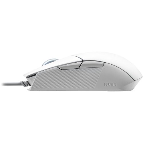 Купити Миша Asus ROG Strix Impact II (90MP02C0-BMUA00) Moonlight White - ціна в Києві, Львові, Вінниці, Хмельницькому, Франківську, Україні | інтернет-магазин TELEMART.UA фото
