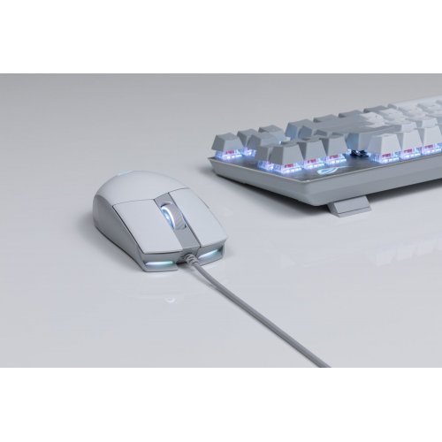 Купити Миша Asus ROG Strix Impact II (90MP02C0-BMUA00) Moonlight White - ціна в Києві, Львові, Вінниці, Хмельницькому, Франківську, Україні | інтернет-магазин TELEMART.UA фото