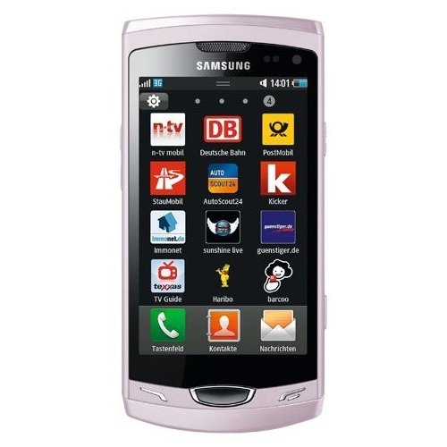 Купить Мобильный телефон Samsung S8530 Wave II Pink - цена в Харькове, Киеве, Днепре, Одессе
в интернет-магазине Telemart фото