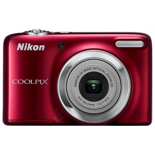 Купить Цифровые фотоаппараты Nikon Coolpix L26 Red - цена в Харькове, Киеве, Днепре, Одессе
в интернет-магазине Telemart фото