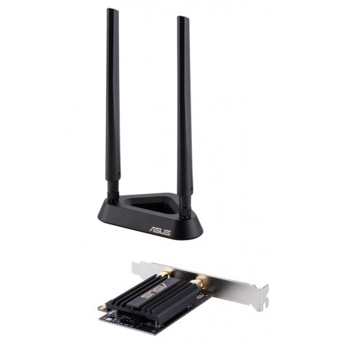 Сетевая карта Asus PCE-AXE58BT купить в Украине: Киев, Днепр, Харьков, Одесса  | Низкая цена, отзывы, характеристики от TELEMART фото