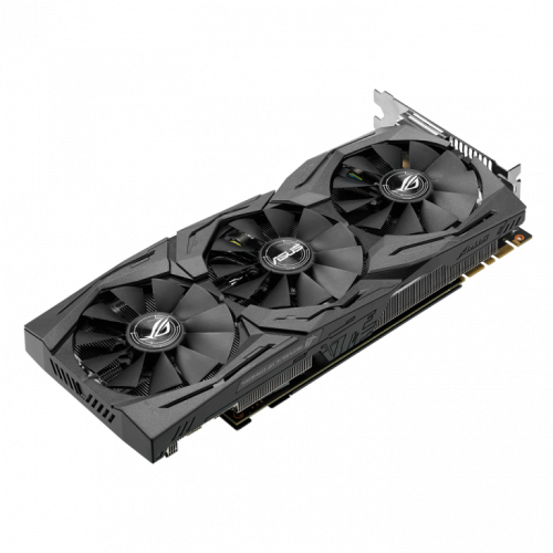 Photo Video Graphic Card Asus ROG GeForce GTX 1070 Ti STRIX 8192MB (ROG-STRIX-GTX1070TI-A8G-GAMING FR) Factory Recertified