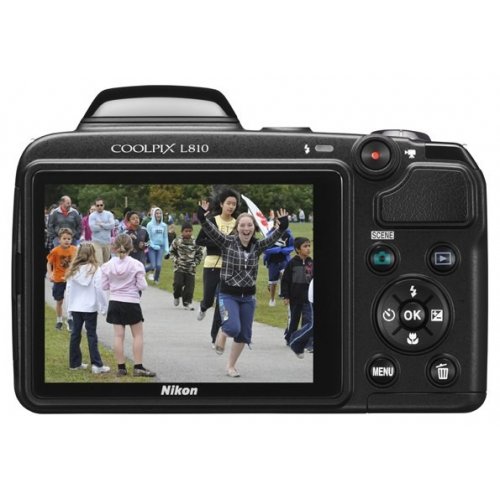 Купить Цифровые фотоаппараты Nikon Coolpix L810 Black - цена в Харькове, Киеве, Днепре, Одессе
в интернет-магазине Telemart фото