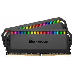 ОЗУ Corsair DDR4 16GB (2x8GB) 3200Mhz Dominator Platinum RGB (CMT16GX4M2E3200C16)