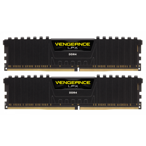 Photo RAM Corsair DDR4 64GB (2x32GB) 3200Mhz Vengeance LPX Black (CMK64GX4M2E3200C16)