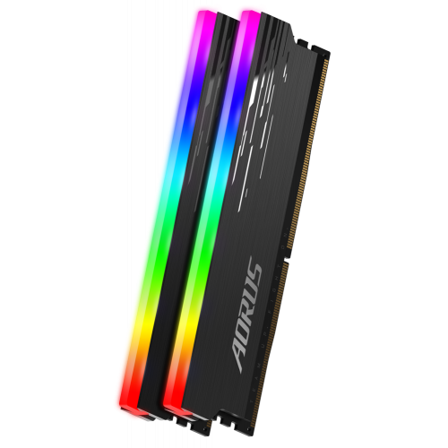 Фото ОЗП Gigabyte DDR4 16GB (2x8GB) 3733Mhz AORUS RGB (GP-ARS16G37)