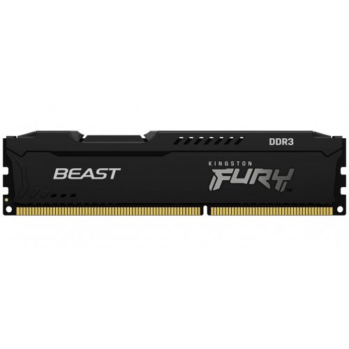Продати ОЗП Kingston DDR3 4GB 1600Mhz FURY Beast Black (KF316C10BB/4) за Trade-In у інтернет-магазині Телемарт - Київ, Дніпро, Україна фото