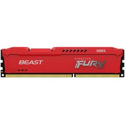 ОЗУ Kingston DDR3 4GB 1600Mhz FURY Beast Red (KF316C10BR/4)