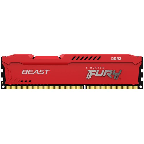 Продать ОЗУ Kingston DDR3 4GB 1866Mhz FURY Beast Red (KF318C10BR/4) по Trade-In интернет-магазине Телемарт - Киев, Днепр, Украина фото