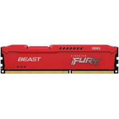 Фото ОЗУ Kingston DDR3 8GB 1866Mhz FURY Beast Red (KF318C10BR/8)
