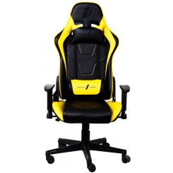 Фото Ігрове крісло 1stPlayer FK2 Black/Yellow