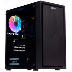 Комп'ютер Cobra Advanced (I11F.8.H1S1.165S.1882) Black / Intel Core i3-10100F (3.6–4.3 ГГц), 4 ядра / GTX 1650 Super / 8 ГБ (DDR4) / 120 ГБ (SSD) / 1000 ГБ (HDD)