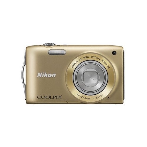 Купить Цифровые фотоаппараты Nikon Coolpix S3300 Gold - цена в Харькове, Киеве, Днепре, Одессе
в интернет-магазине Telemart фото