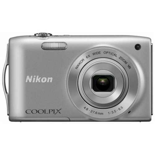Купить Цифровые фотоаппараты Nikon Coolpix S3300 Silver - цена в Харькове, Киеве, Днепре, Одессе
в интернет-магазине Telemart фото