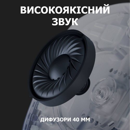 Купити Навушники Logitech G435 Lightspeed (981-001074) White/Lilac - ціна в Києві, Львові, Вінниці, Хмельницькому, Франківську, Україні | інтернет-магазин TELEMART.UA фото