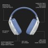 Photo Headset Logitech G435 Lightspeed (981-001074) White/Lilac
