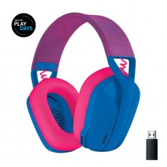 Навушники Logitech G435 Lightspeed (981-001062) Blue/Raspberry