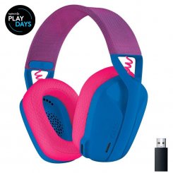 Навушники Logitech G435 Lightspeed (981-001062) Blue/Raspberry